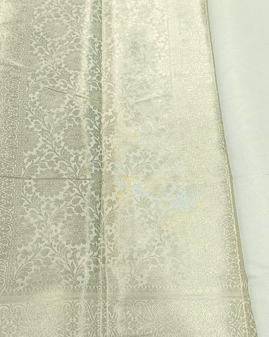 Navy Blue Color Banarasi Silk Saree Alna Apparels