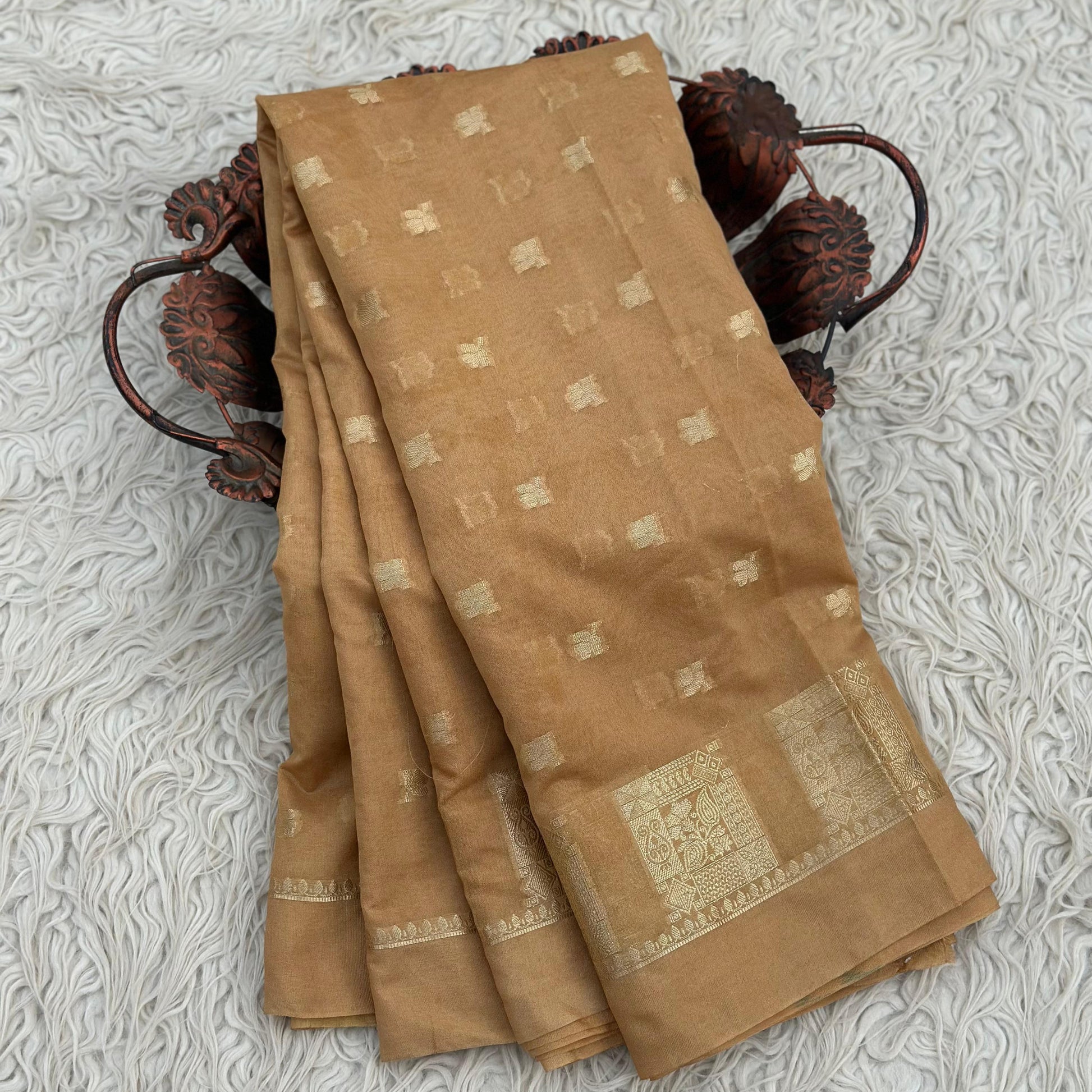 Banarasi Kathan Georgette Silk Saree Alna Apparels